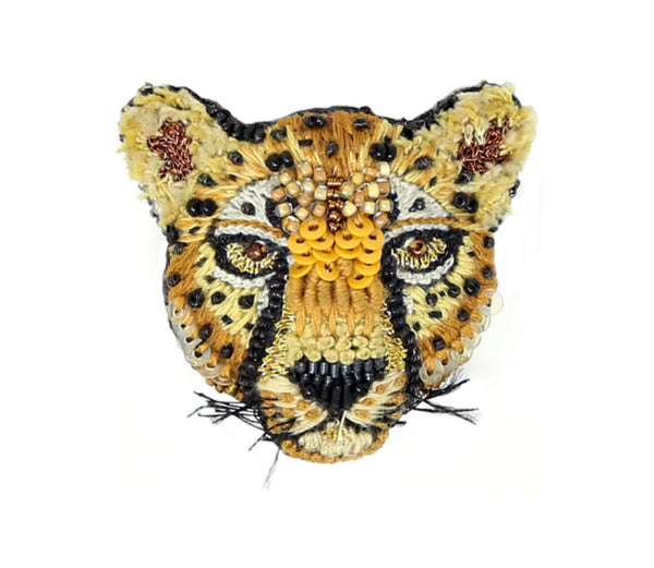 Cheetah Brooch