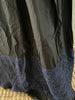 Black with Blue thread Slip Dress