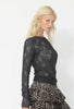 Geo Floral Lace top