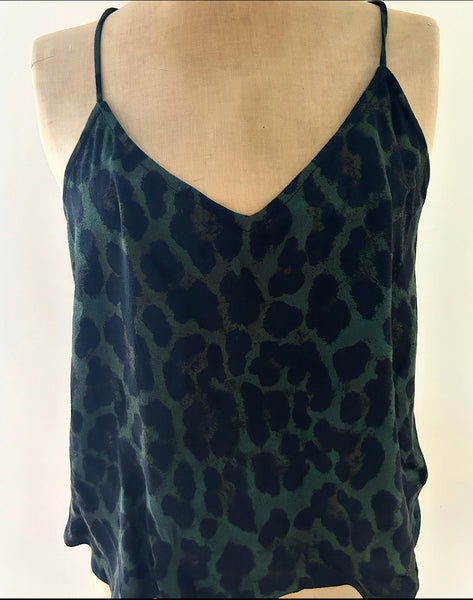 Green Leopard Camisole