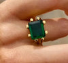 Square Claw Ring