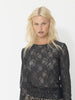 Geo Floral Lace top